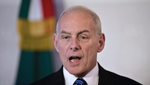 El secretario de Seguridad Nacional de EE.UU. John Kelly