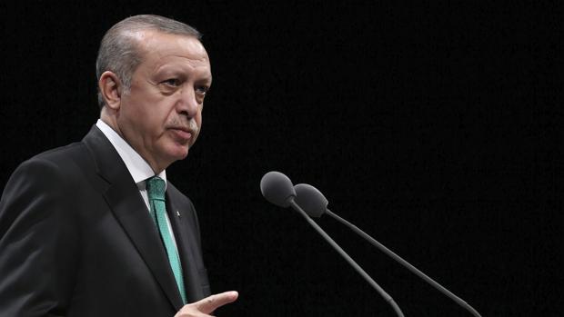 Recep Tayyip Erdogan, durante un acto en Ankara