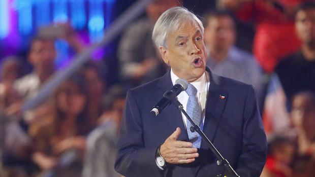 El exmandatario conservador Sebastián Piñera