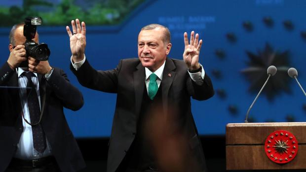 El presidente turco, Recep Tayyip Erdogan, este miércoles en Ankara