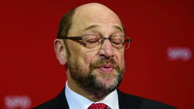 El candidato socialdemócrata, Martin Schulz
