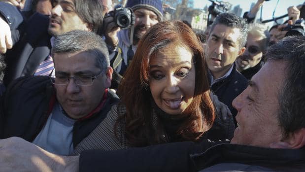 La expresidenta argentina Cristina Fernández de Kirchner