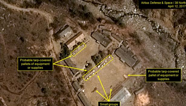 imagen del portal 38North que mostraría los planes de Corea del Norte