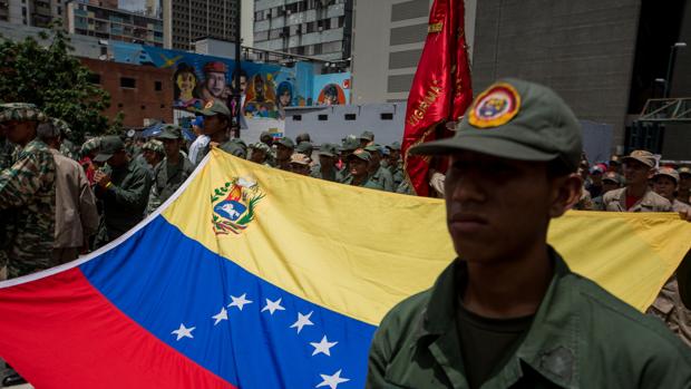 Miembros de la Fuerza Armada Nacional Bolivariana