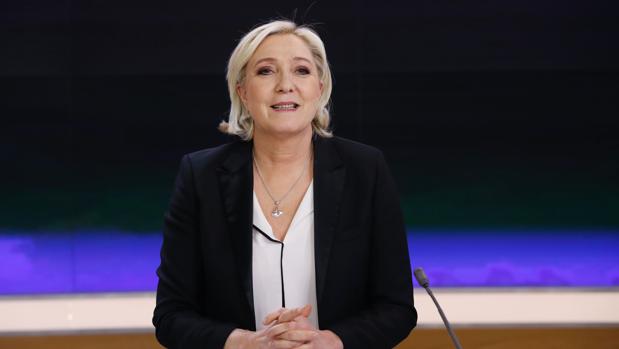 Marine Le Pen, candidata del Frente Nacional y rival de Macron