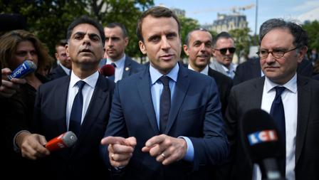 Macron, este lunes en un acto en memoria de las víctimas del genocio armenio