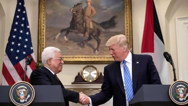 Trump se ofrece a ser un «facilitador» hacia la paz entre israelíes y palestinos
