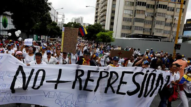 Marcha de las mujeres en Venezuela