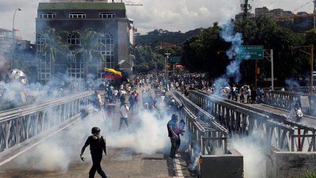 Continúan las movilizaciones contra el presidente Nicolás Maduro, que vienen desarrollándose desde hace 40 días