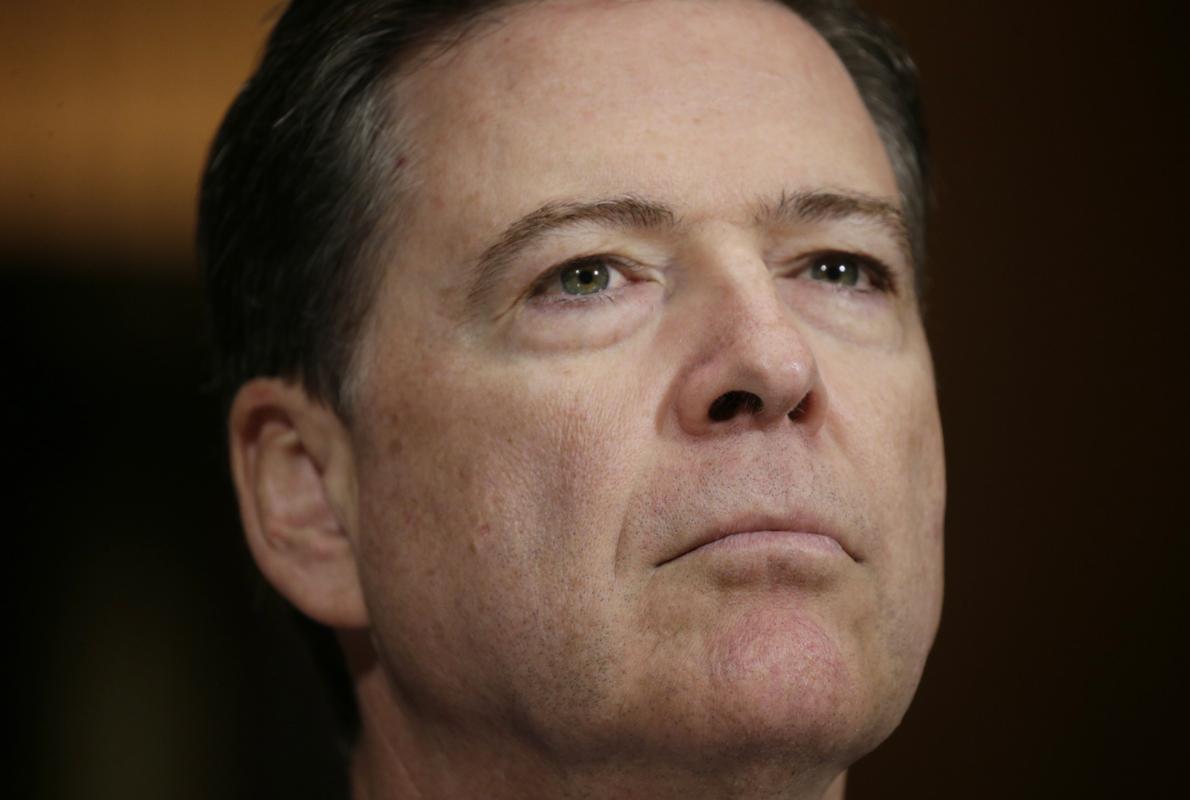 El ya exdirector del FBI, James Comey