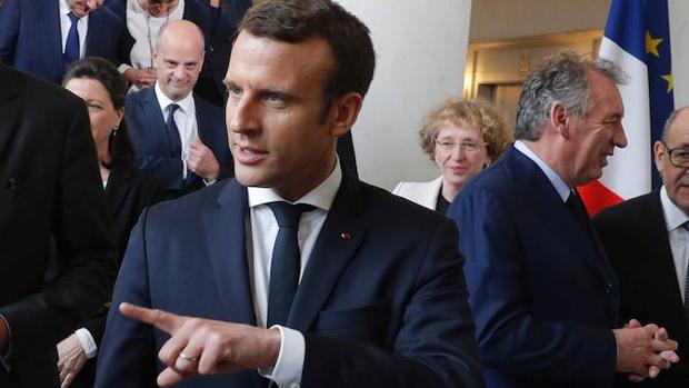 El nuevo presidente de Francia, Emmanuel Macron