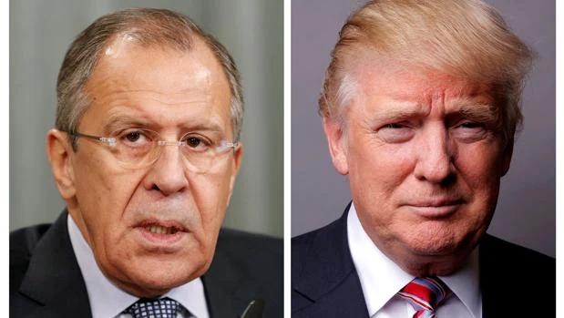 Segei Lavrov y Donald Trump