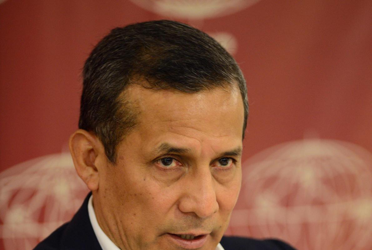 El expresidente de Perú Ollanta Humala