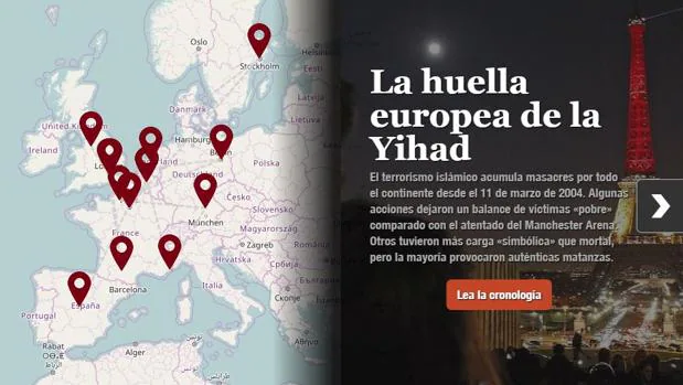La huella europea de la yihad: del 11-M a Mánchester