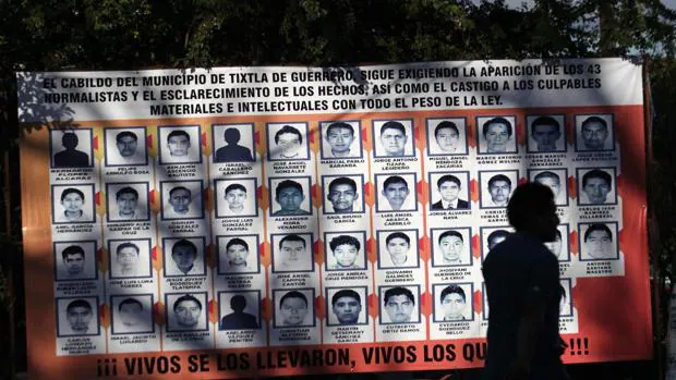 Se van a cumplir tres años de la desaparición de 43 estudiantes normalistas