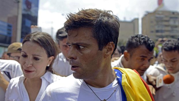 Imagen de archivo del opositor venezolano Leopoldo López