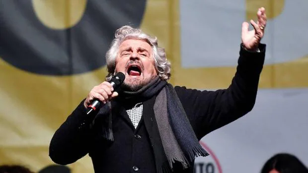 El cómico Beppe Grillo