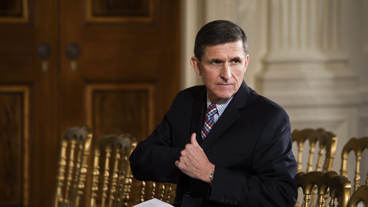 El primer asesor de Seguridad Nacional de Trump, Michael Flynn, tuvo que dimitir por la trama rusa