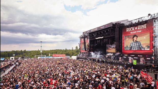 El escenario Volcano del festival alemán Rock am Ring