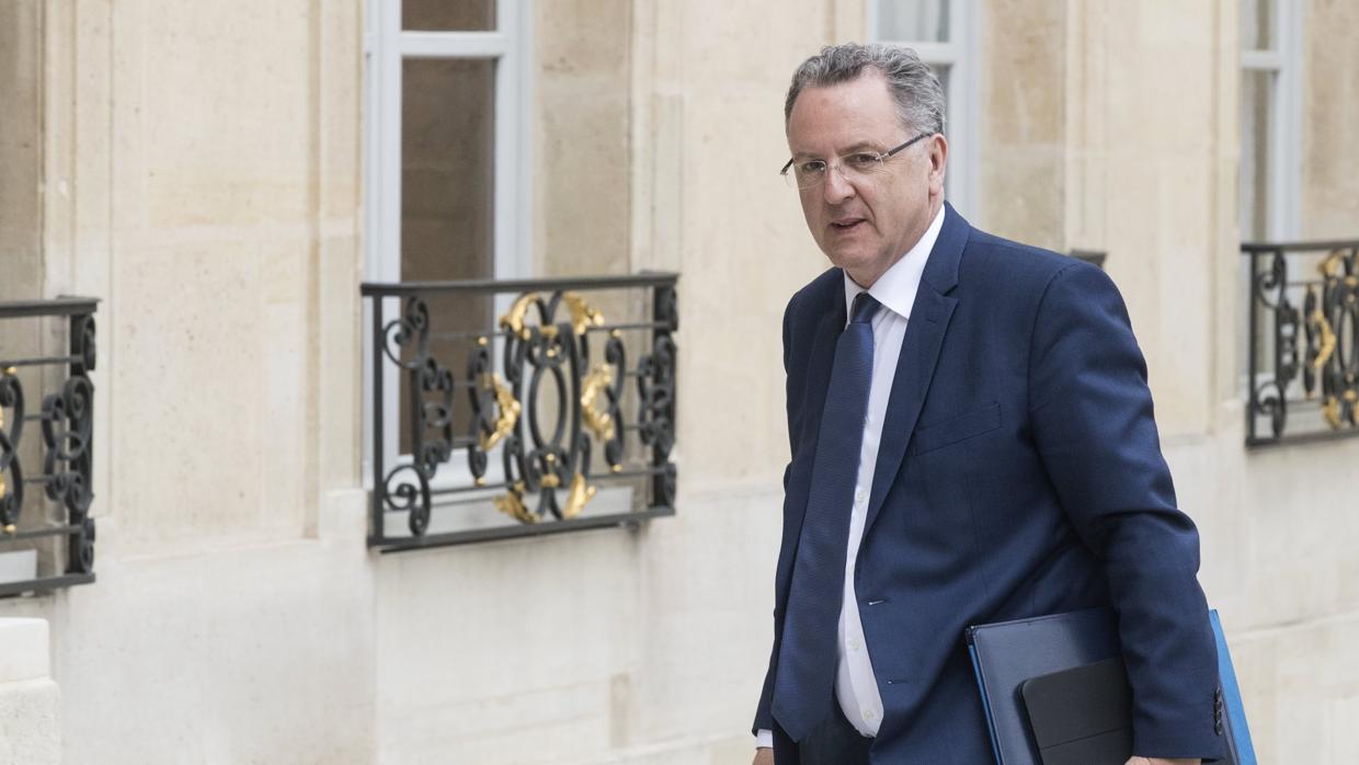 Richard Ferrand abandona hoy, 19 de junio de 2017, su cartera como ministro para dirigir el grupo parlamentario 'La République en Marche', en la Asamblea Nacional