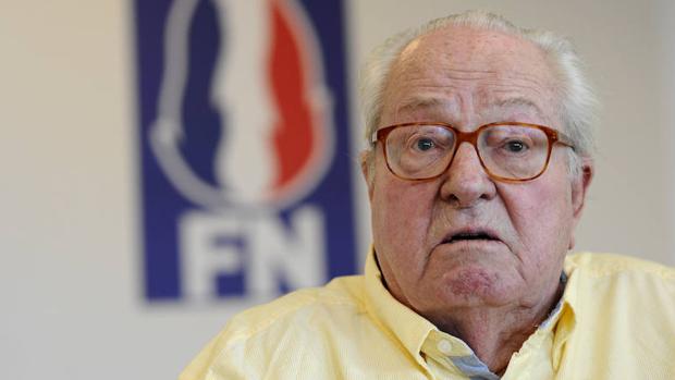 El fundador y presidente de honor del ultraderechista Frente Nacional, Jean-Marie Le Pen