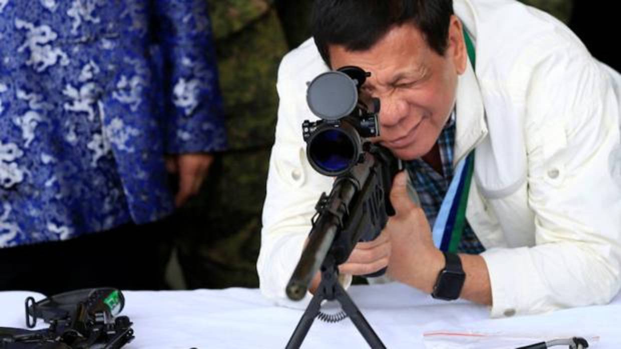 El presidente de Filipinas, Rodrigo Duterte