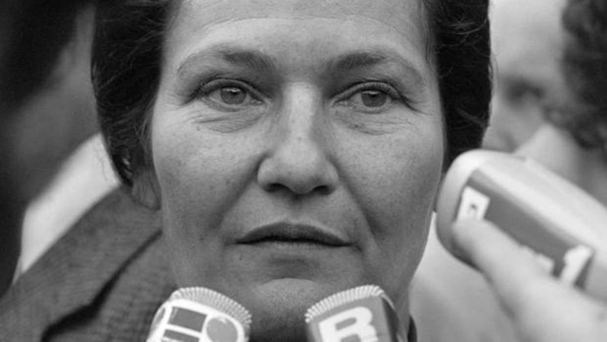 Simone Veil en una fotografía de 1977