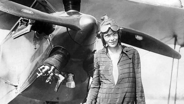 Amelia Earhart , en una imagen de archivo
