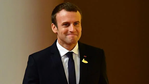El presidente francés, Emmanuel Macron, este viernes en la cumbre de G20 en Hamburgo
