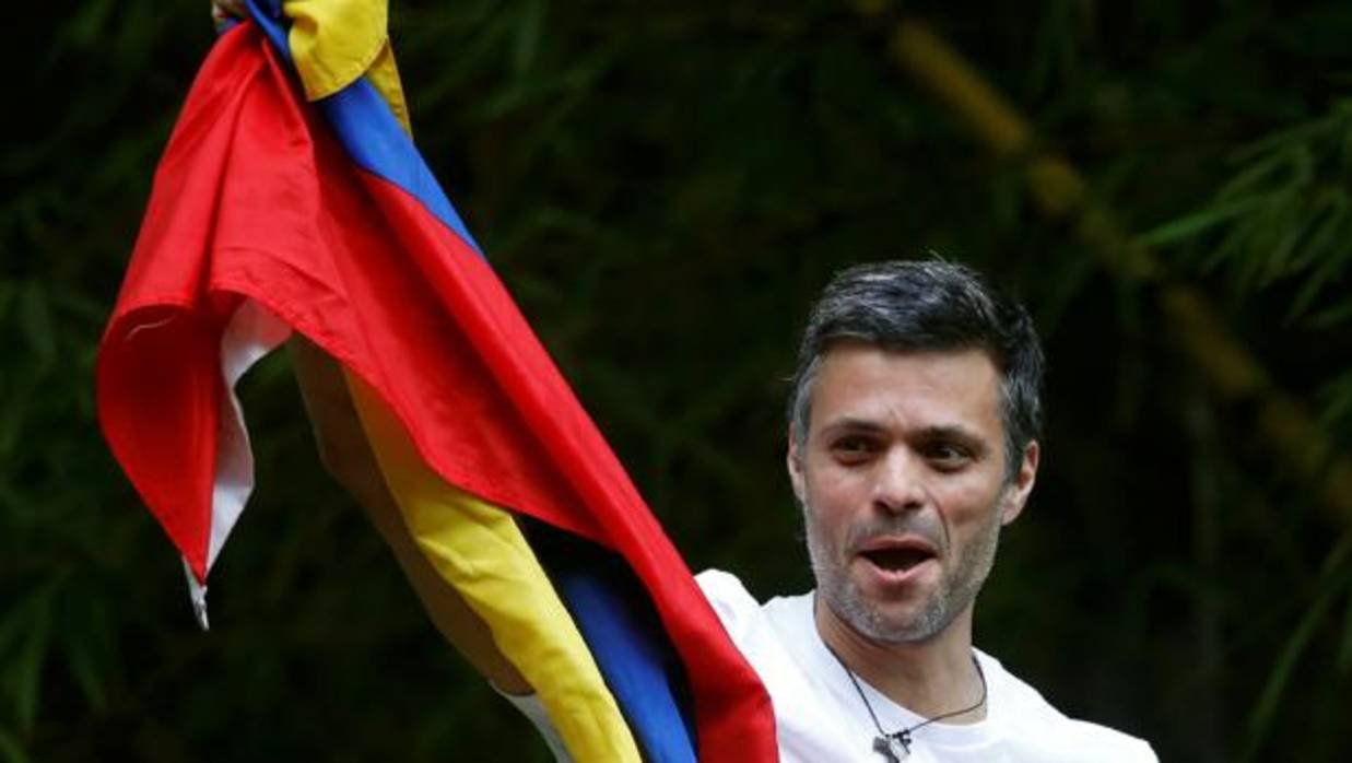 Leopoldo López tras su excarcelación