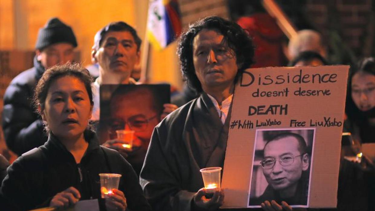 El disidente chino Liu Xiaobo, en las últimas horas de su cáncer terminal