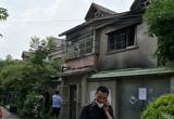 Edificio del este de China en que se declaró un incendio esta madrugada que mató a 22 personas