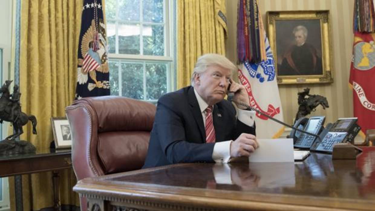 Donald Trump, en el Despacho Oval