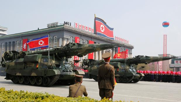 Pyongyang amenaza a EE.UU. con sumergirlo en «un mar de fuego»