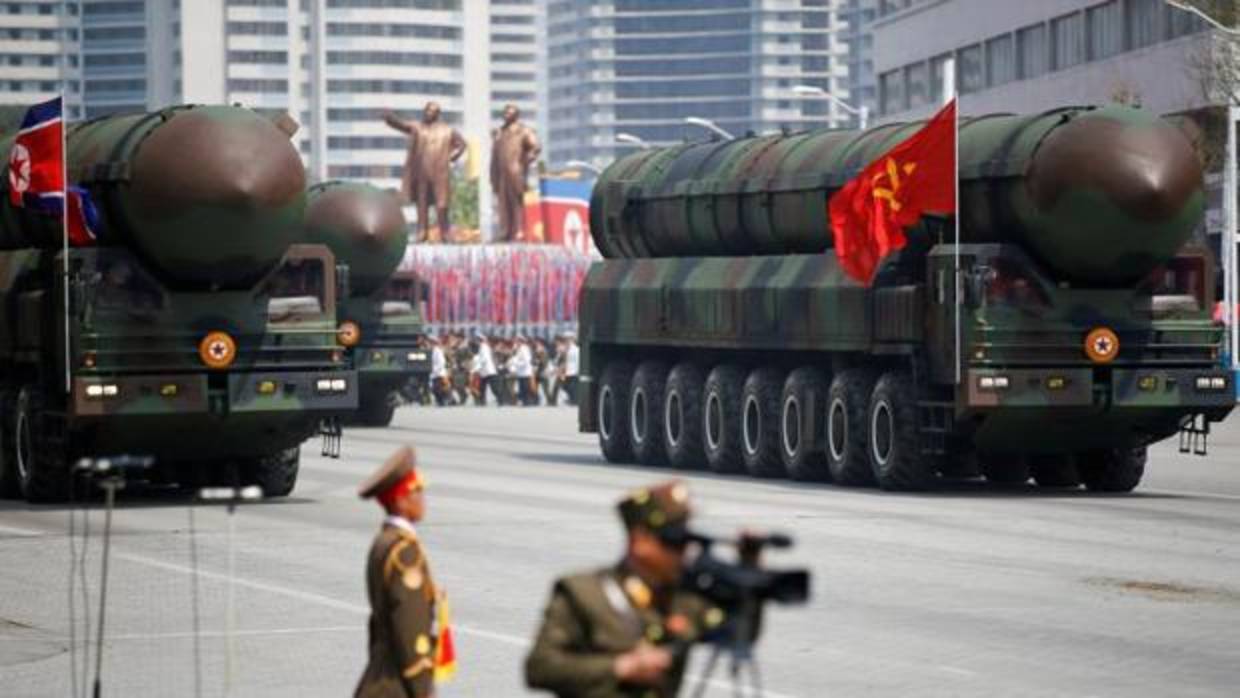 Los misiles balísticos intercontinentales son una de las grandes amenazas de Corea del Norte