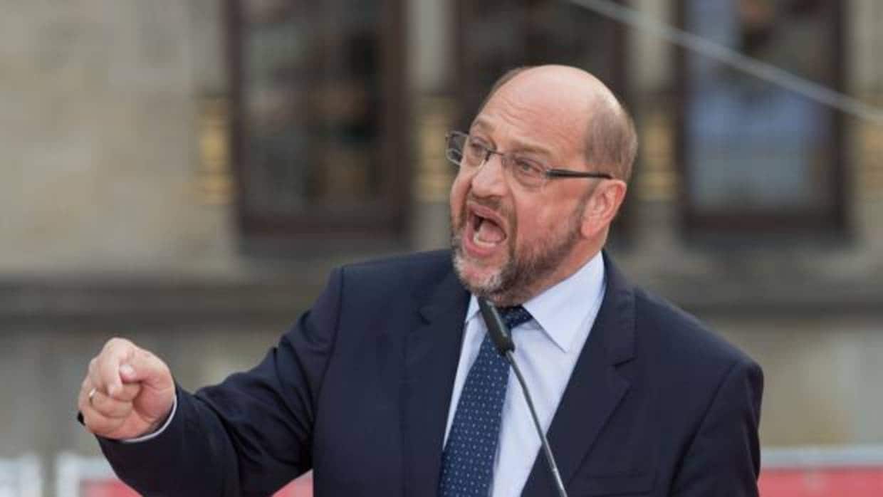 El candidato socialdemócrata alemán, Martin Schulz