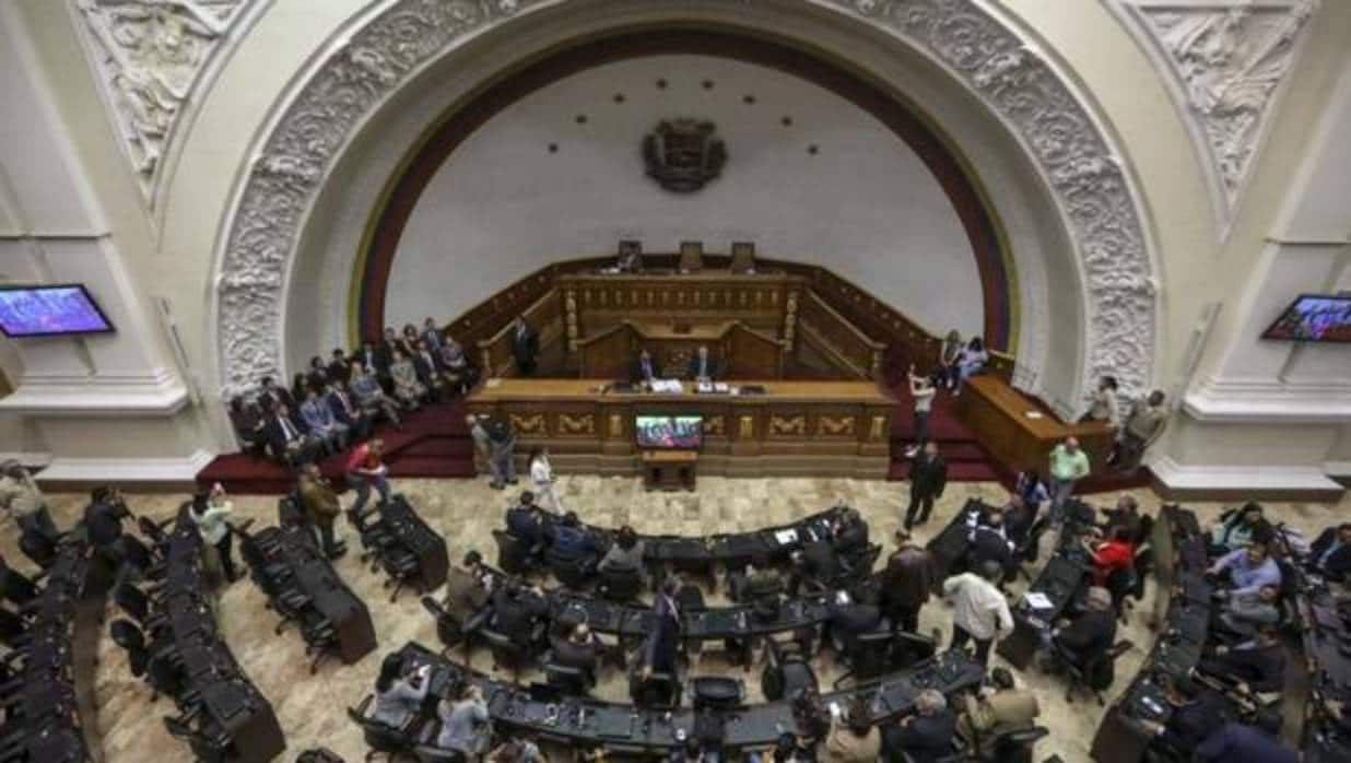 La Asamblea Nacional de Venezuela durante una sesión