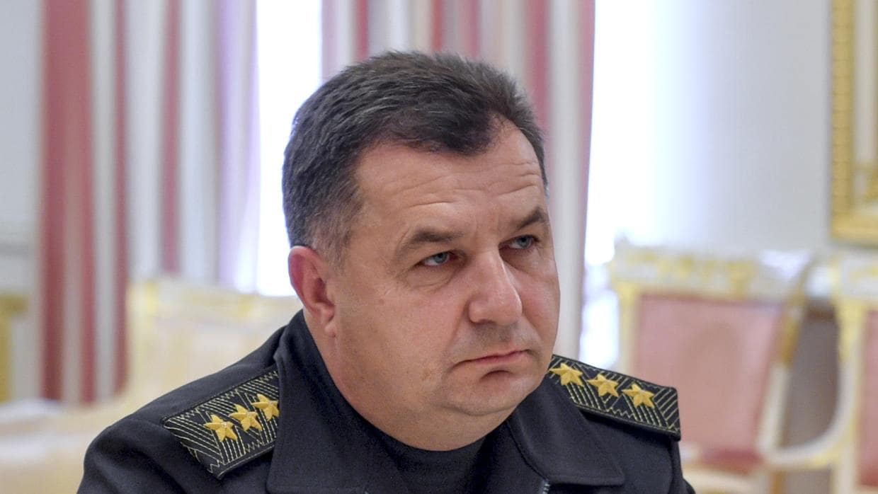 El ministro de Defensa ucraniano, Stepan Poltorak, en una imagen de 2014
