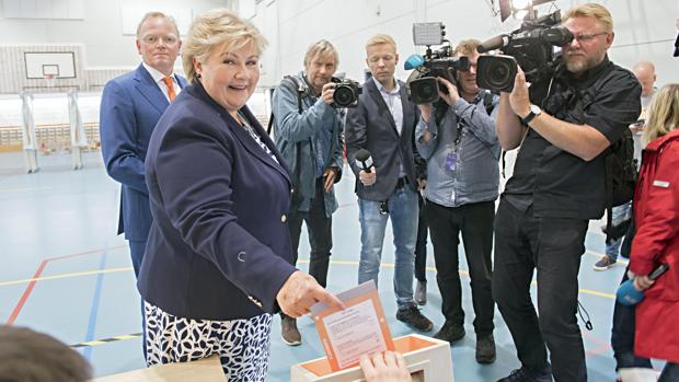 El partido conservador repite legislatura en Noruega