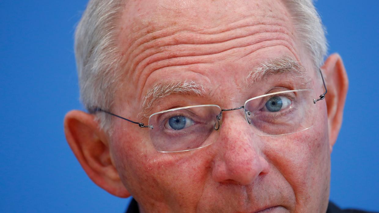 Wolfgang Schäuble, ministro de Finanzas aleman