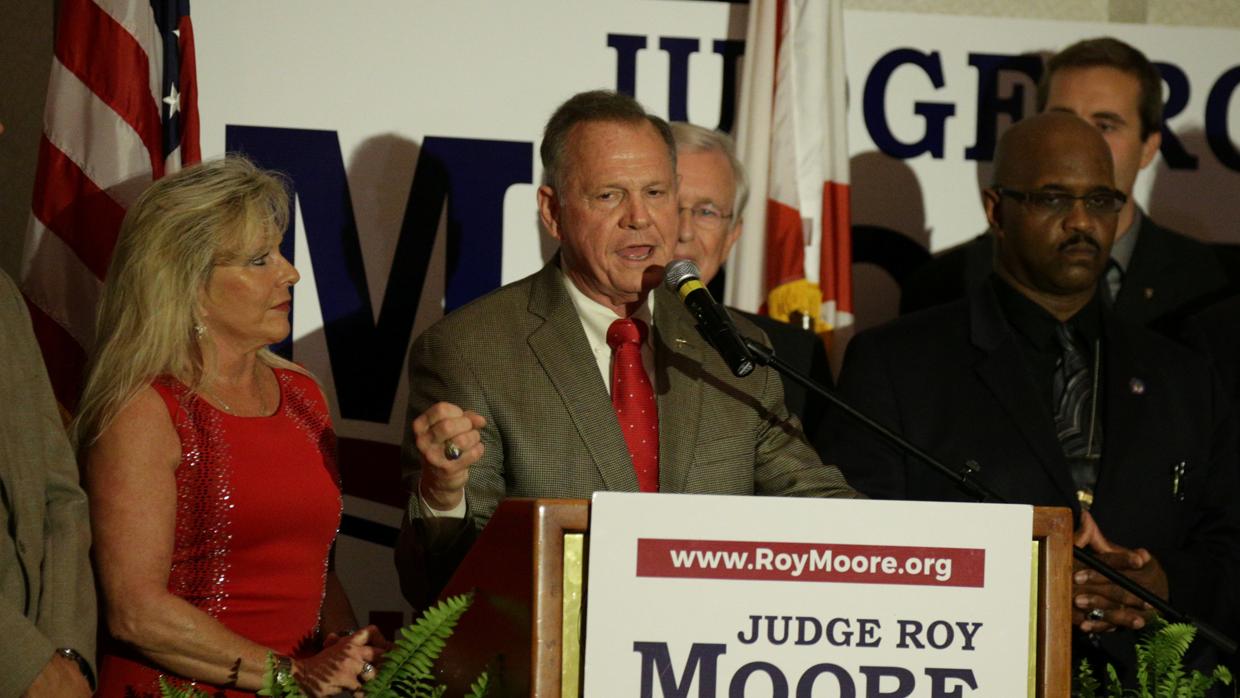 Roy Moore, aspirante republicano a ocupar la vacante de Sessions en el Senado