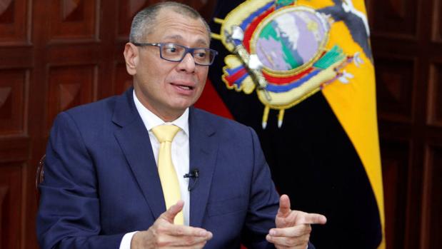 El fiscal general pide prisión preventiva para el vicepresidente de Ecuador