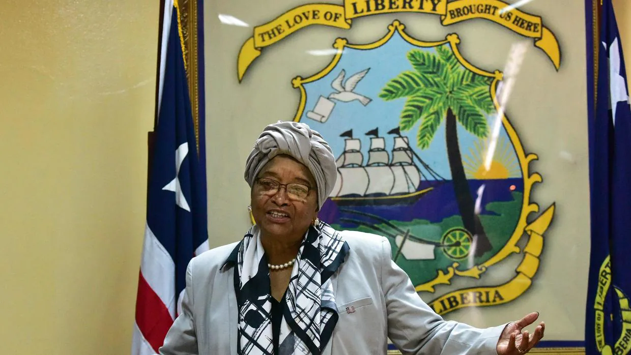Ellen Johnson Sirleaf, presidenta de Liberia