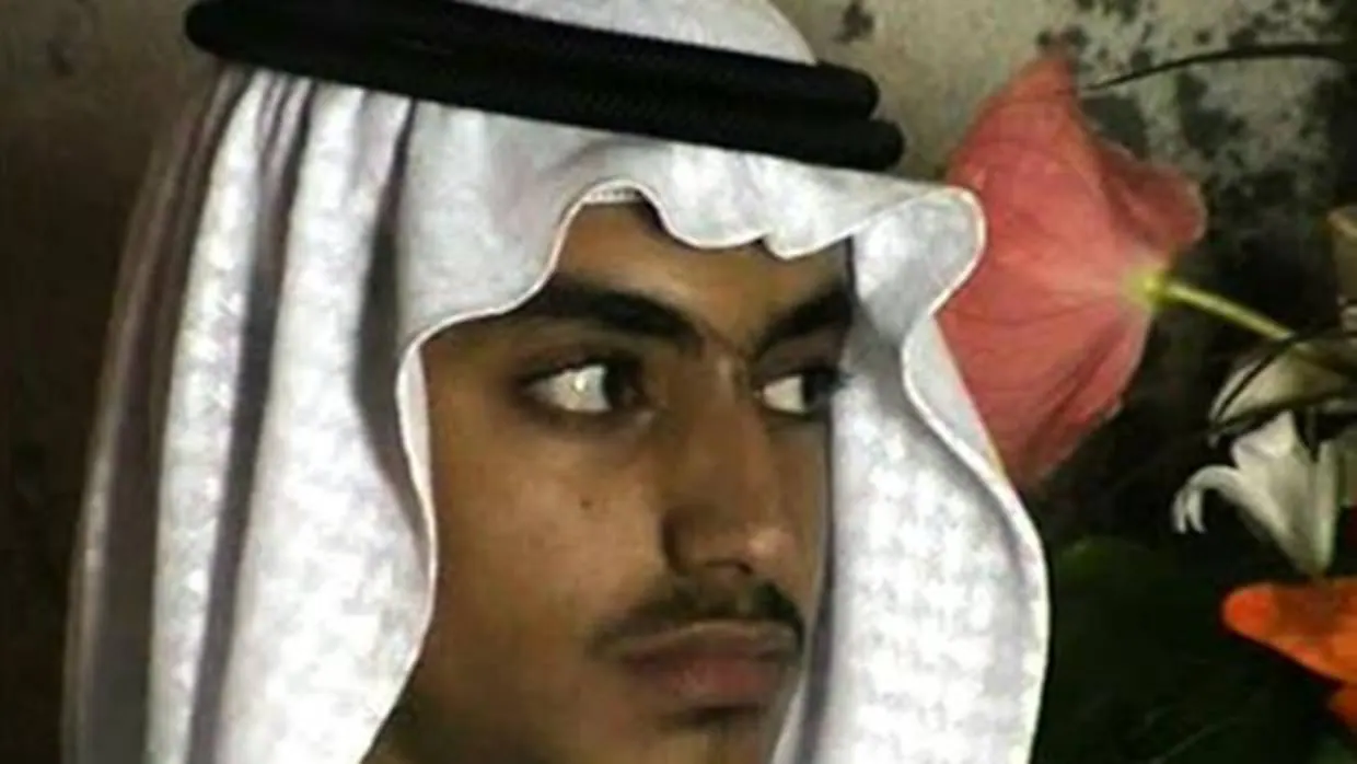 Imagen de Hamza bin Laden, el día de su boda, según los archivos recuperados del ordenador de su padre