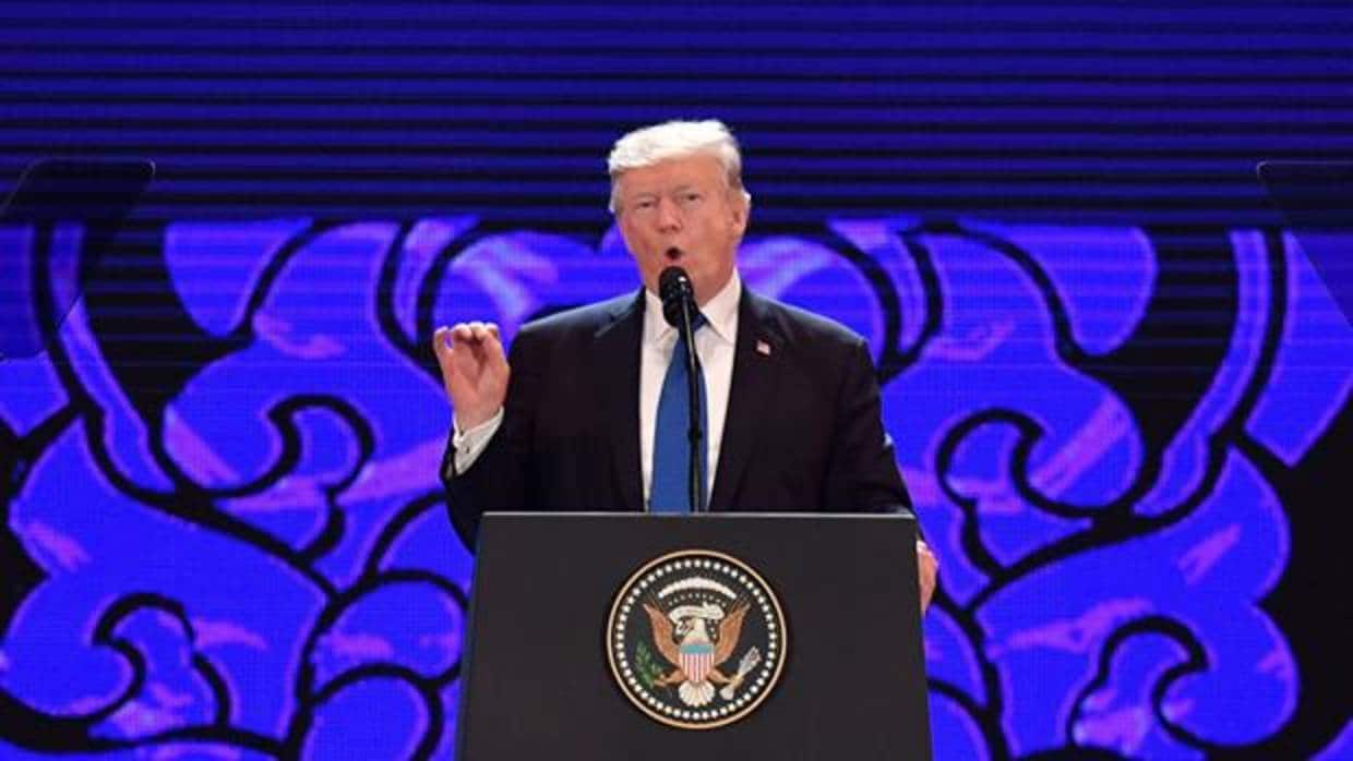 Trump, en su discurso en la inauguración de la APEC en Vietnam
