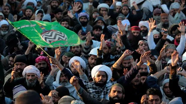 Los islamistas de Pakistán levantan su protesta contra el Gobierno por «cómplices de blasfemia»