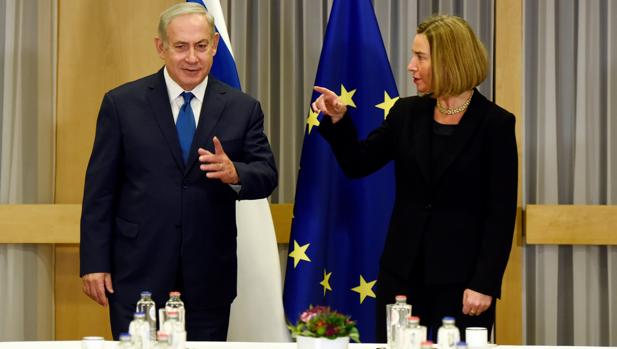 La UE se muestra contraria ante Netanyahu al traslado de la capital a Jerusalén