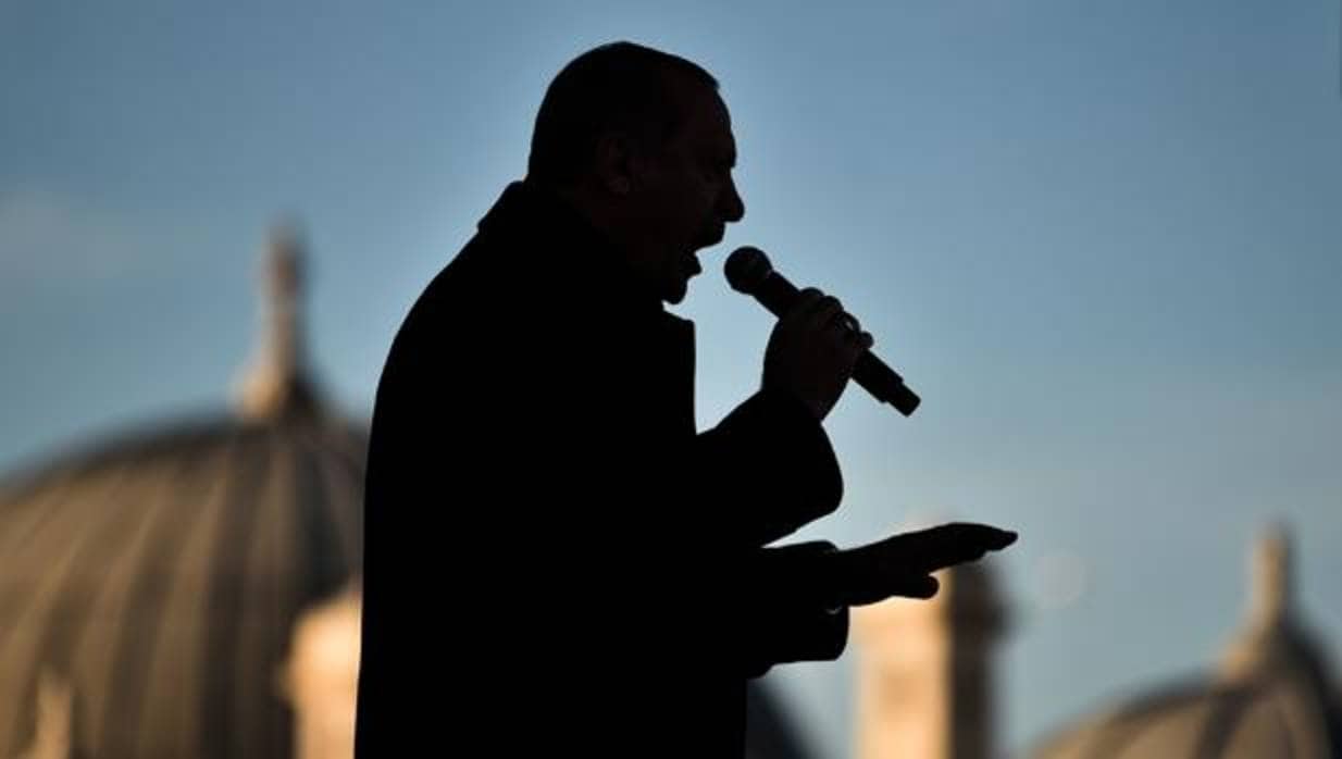 El presidente de Turquía, Recep Tayyip Erdogan, en un acto el pasado 15 de diciembre