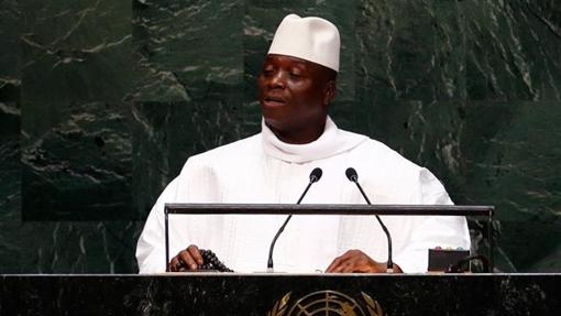 .Yahya Jamé, en las Naciones Unidas