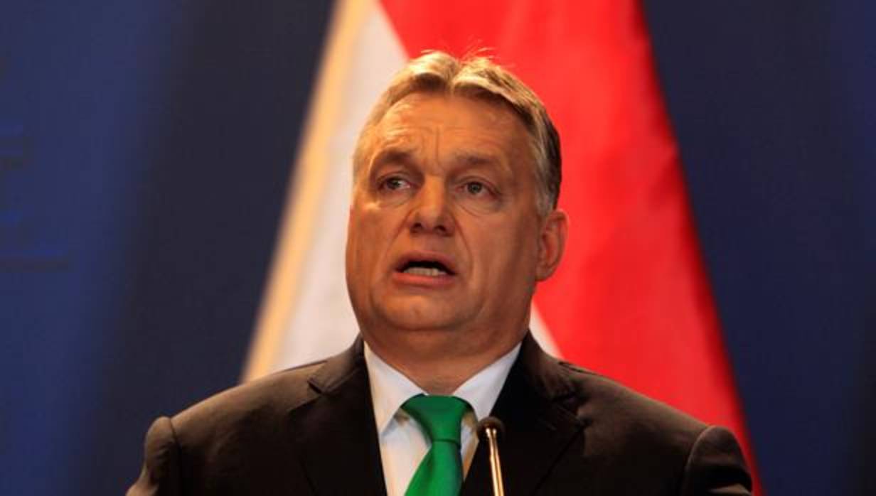 El presidente húngaro Viktor Orban, ayer en Budapest